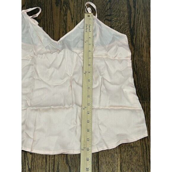 Ettitude Sateen Camisole Clean Bamboo Sleep Shirt Loungewear Cloud Pink S NEW - Picture 6 of 9
